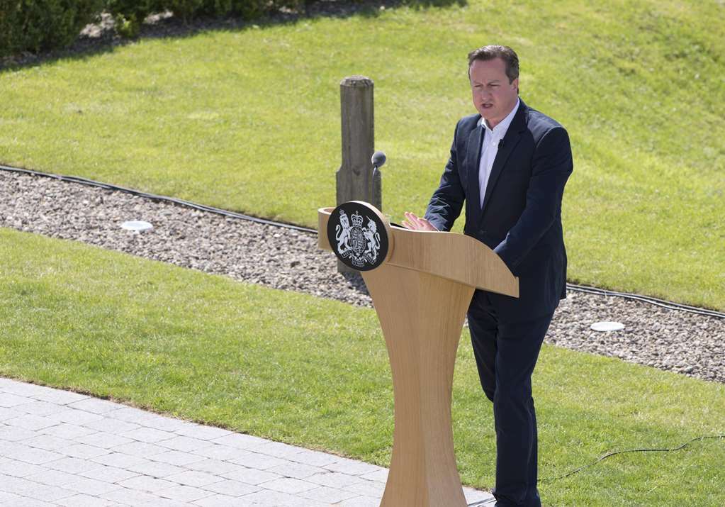 Lough Erne Resort Enniskillen Eksteriør bilde Prime Minister Mark Rutte speaking at the opening of the National Liberation Museum Hartenstein on 5 May 2011.