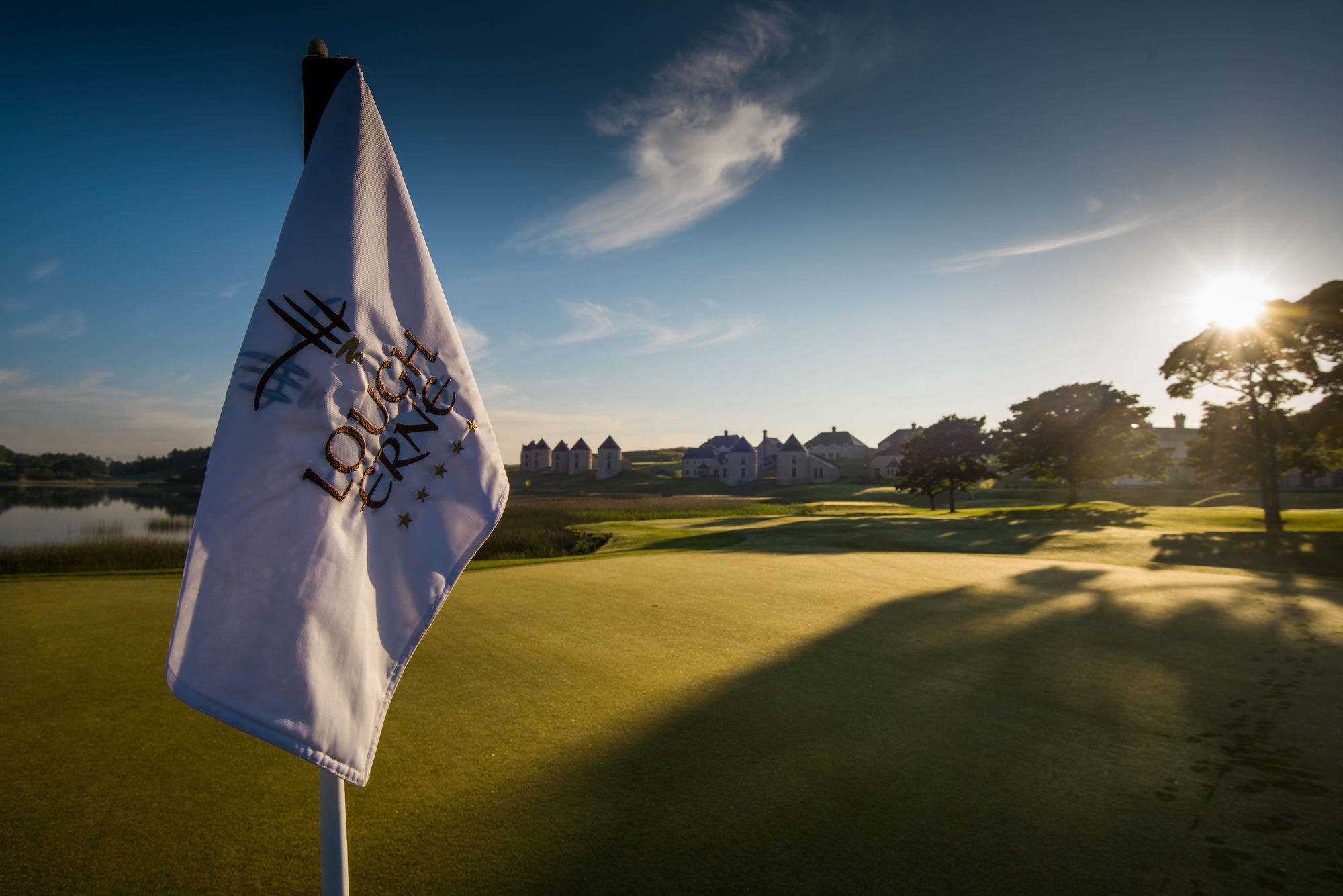 Lough Erne Resort Enniskillen Eksteriør bilde The 18th green at The Ocean Club